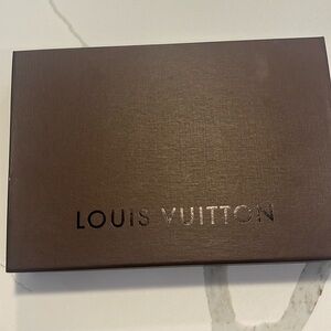 Louis Vuitton original gift box and dust bag